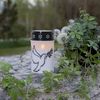 LED Grabkerze Dove, Timer, mit Tauben-Motiv, H 12cm Bild 2