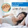 DaMi Lattenrost Basic Zerlegt 160x200 cm - 7 Zonen Lattenrahmen Aus Buche Mit 5-Fach Härteverstellung - Starr Bild 5