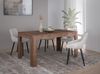 Forte Savona moderner Esstisch 160, ausziehbar, Esszimmer, Wohnzimmertisch, Holzwerkstoff, Edeleiche Holzdekor, 160 cm breit x 78,2 cm hoch x 90 cm tief Bild 2