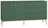 Sideboard Forest Kommode 160x40x85cm dunkelgrün Bild 4