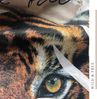 MTOnlinehandel Bettwäsche Tiger 135x200 + 80x80 cm, 100 % Baumwolle, Renforcé, 2 teilig, Wild & Free Safari Bettwäsche-Set für Kinder, Teenager & Erwachsene Bild 5