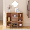 Beistellschrank Hakseri 2-tlg. 87x99x33 cm Bambus Natur [en. casa] Bild 4