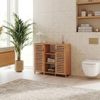 Beistellschrank Hakseri 2-tlg. 87x99x33 cm Bambus Natur [en. casa] Bild 5