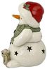 Goebel LED-Dose Kleiner Helfer, Weihnachten, Schneemann, Steingut, Bunt, 66703651 Bild 2