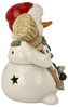 Goebel LED-Dose Kleiner Helfer, Weihnachten, Schneemann, Steingut, Bunt, 66703651 Bild 4