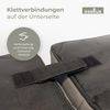 osoltus Premium Modular Lounge Eck Sitzelement Olefin charcoal grau Lotta Bild 4