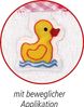 Waschhandschuh Elefant, rosa - BabyGlück Bild 2