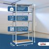 Grafner® Lagerregal 172 x 75 x 30 cm mit 5 Böden max. 375 kg Metall verzinkt Kellerregal Schwerlastregal Bild 3