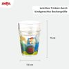 HABA Glitzerbecher Traktor – Kinderbecher mit funkelndem Glitzer-Effekt, perfekt für Wasser, Saft & Tee, Praktisch für kleine Hände – 2011680001 Bild 3