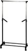 Rollgarderobe Tamo / Tami, Kunststoff, Metall, Silber, Schwarz, 81 x 177 x 42 cm Bild 1