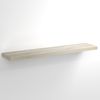 Casaria Wandregal mit Halterung, 2 Stück, MDF, Eiche / Natur, 110 x 23 x 3,8cm Bild 3