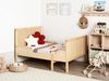 Mitwachsendes Kinderbett Kiefernholz MONTIGNY 90 x 200 cm Hellbraun Bild 2