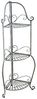 Eckregal Romance 20113 Regal aus Metall 125cm Badregal Antik Grau Küchenregal Bild 4