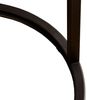 DRW Set mit 2 Beistelltischen aus Holz und Metall in Natur und Schwarz, 60 x 60 x 45 cm Bild 4