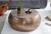 riess-ambiente Couchtisch ORIENT Ø80cm kupfer geflammt (Einzelartikel, 1-St), Wohnzimmer · Metall · rund · Hammerschlag Design · handmade Bild 2