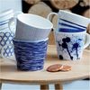 Royal Doulton Set aus 6 Bechern, Porzellan, Blau, 11,8 x 9,1 x 7,6 cm Bild 3