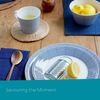 Royal Doulton Set aus 6 Bechern, Porzellan, Blau, 11,8 x 9,1 x 7,6 cm Bild 5