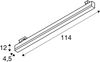 SLV No. 1001292 SIGHT LED silbergrau 3000K inkl. 3Phasen-Adapter Bild 5