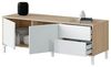 TV-Board >BROOKLYN< in Canadian Eiche/Artik White - 130x47x41 (BxHxT) Bild 5