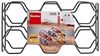 METALTEX 382910000 Hexagon 10 Flaschenregal Lava 43x12x22 cm, TouchTherm, matt schwarz Bild 3