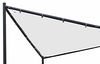 Sonnensegel Pavillon ORLANDO 3,5x3,5 Meter mit Plane PVC-bechichtet weiss Bild 3