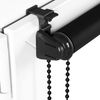 Verdunkelungsrollo Klemmfix ohne Bohren 50x150 cm Schwarz Verdunklungsrollo Fensterrollo Rollo Seitenzugrollo Klemmrollo für Fenster & Tür Bild 2