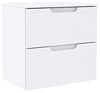 FORTE Sienna Nachttisch mit 2 Schubladen, Holzwerkstoff, 14 x 49,7 x 50,4 cm Bild 1