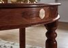 Esstisch rund 100x100x76 Akazie lackiert OXFORD #331 Bild 5
