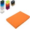 EXKLUSIV HEIMTEXTIL Jersey Spannbettlaken 120 x 200 cm Terrakotta 100% Baumwolle Öko - Tex Zertifiziert Bed-Sheet Bettlaken Spannbetttuch Bild 2