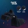 Game Over Videospiel Sitzsack Liegestuhl | Wohnzimmer | Seitentaschen für Controller | Headset-Halter | Hergestellt in Großbritannien | Ergonomisches Design für Entspannte Spieler (Lichklinge) Bild 5
