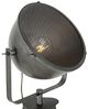 Qazqa Stehlampe Emado, ohne Leuchtmittel, Warmweiß, QAZQA Stehlampe, e27, Grau, Stahl, Industrie Bild 2