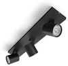 Philips myLiving Spot Runner 3flg. 3x20W schwarz exkl. LM Bild 3