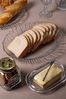Pasabahce Basic - Butterdose, 19,5 x 13 cm aus Glas mit Deckel Schale Butterbox Bild 4