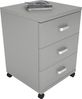 VCM Rollcontainer Tobila 917045 Grau H. 58 x B. 45 x T. 44 cm Bild 4