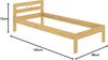 Erst-Holz Einzelbett 90x190 cm, natur Bild 3