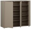 FORTE Schuhschrank Alice Springs, Schuhschrank, Platz für 20 Paar Schuhe, 3 Türen (B/H/T 109,2/99,1/34,9 cm) Stauraumschrank, Mehrzweckschrank, grifflose Front, Push to open Bild 5