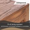 DESIGN DELIGHTS Couchtisch COUCHTISCH "SQUARE 50", Mahagoni, 50x50x50cm, Beistelltisch Bild 5