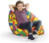 gouchee Home s3073198 Bricks Sitzsack, Large, Multicolor Bild 4