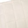 vidaXL Gewichtsdecke Stoff, 1 x Gewichtsdecke, Creme, 220x240 cm, Baumwolle, 15 kg Bild 4