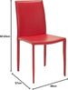 Safavieh Akzentstuhl, Set von 2, Metall, rot, 48 x 57 x 90.93 cm Bild 3