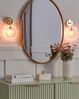 Wandlampe 2er Set ANADYR Rosa Glas Bild 2