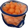 Tischtennisbälle 100Stk. Orange | Markenlos Bild 3