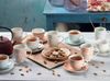 Tognana ME085075598 Set aus 6 EspressoTasse mit Untertassenn CC 200 Gipsy Soft, Porzellan Bild 3