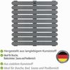 WENKO INDOOR&OUTDOOR Badematte 55 x 55 cm, Grau Bild 3