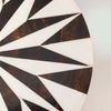 Kare Beistelltisch Domero Star Beisteltisch, Holzwerkstoff, Weiß/Braun, Ø25cm Bild 3
