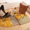 Kare Beistelltisch Domero Star Beisteltisch, Holzwerkstoff, Weiß/Braun, Ø25cm Bild 5