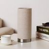 Lindby Tischleuchte Ronja, Creme IP20, 1 x 40 W Bild 4