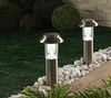 MeLiTec 3er Set Solar LED Gartenleuchten SO06-1 Edelstahl matt gebürstet Bild 2