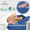Terra Beds Premium Topper Spannbettlaken 140x200 cm - 160x200 cm 160g/m2-100% Hochwertiges Oeko-TEX Baumwoll Jersey Spannbetttuch für boxspringbett Topper – Erhältlich in 10 Farben Bild 3