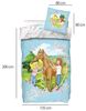 BERONAGE Kinderbettwäsche Bibi und Tina Sternenzauber Bettwäsche Biber / Flanell, 100% Baumwolle, 2 teilig, 135x200 + 80x80 cm Bild 2
